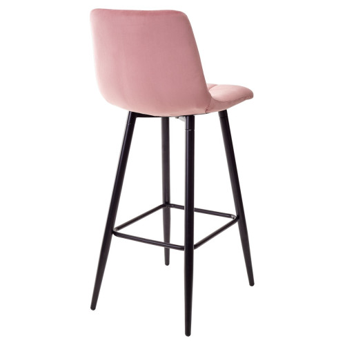 Барный стул LECCO UF910-07 PINK, велюр М-City