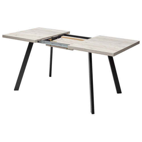 Стол BRICK M 140 Дуб Анкона/ Черный М-City