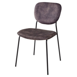 Стул CONVERS античный серый, велюр M-City