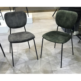 Стул CONVERS античный серый, велюр M-City