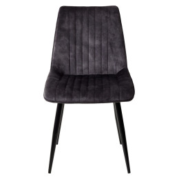 Стул REMI PK6015-01(VBP201) античный графит, велюр М-City