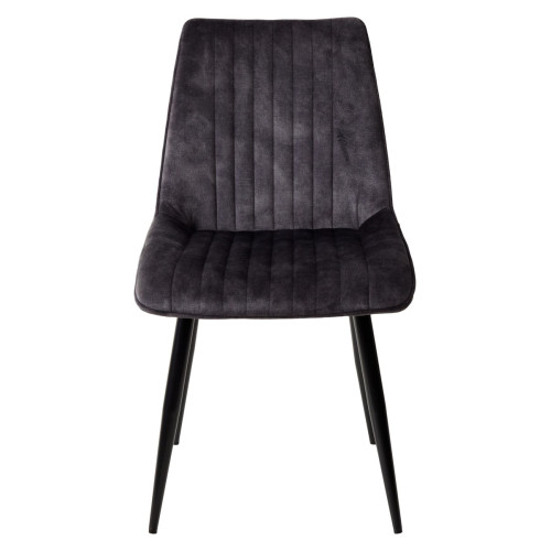 Стул REMI PK6015-01(VBP201) античный графит, велюр М-City