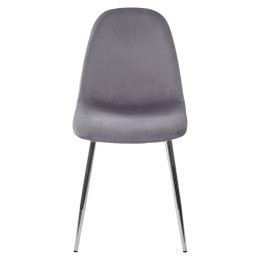 Стул PESCARA UF910-05 DARK GREY, велюр М-City