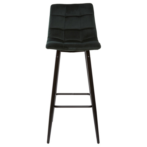 Барный стул LECCO UF910-14 DARK GREEN, велюр М-City