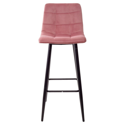 Барный стул LECCO UF910-07 PINK, велюр М-City