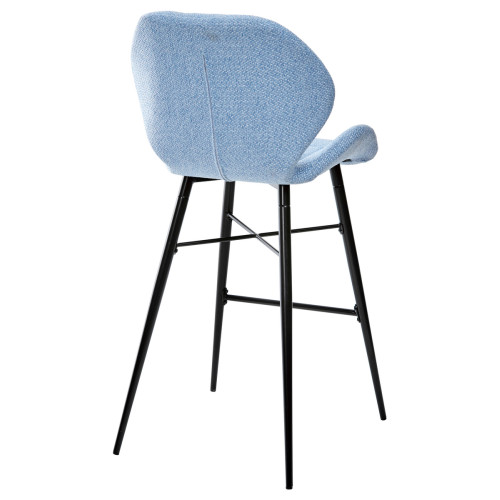 Барный стул MARCEL TRF-10 небесно-голубой, ткань М-City