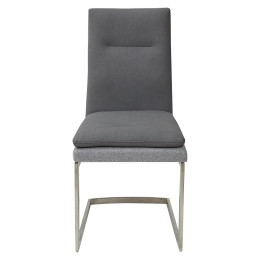 Стул MALI GREY, экокожа + ткань М-City