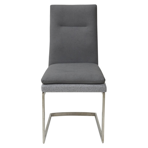 Стул MALI GREY, экокожа + ткань М-City