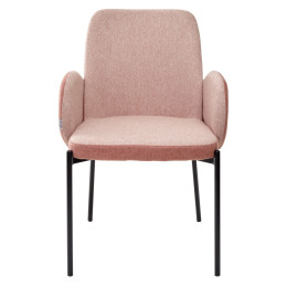 Стул NIKKI VF109 розовый / VF110 брусничный М-City