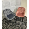 Стул BREEZE BLUVEL-52 PINK/ черный каркас, велюр М-City