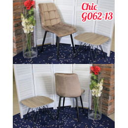 Стул CHIC G062-13 кварцевый, велюр М-City