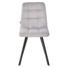 Стул CHILLI SQUARE BLUVEL-03 LIGHT GREY, велюр М-City