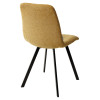 Стул ELVIS WZ2042-05 горчичный фактурный велюр / черный каркас М-City
