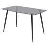 Стол RONDO 120 дымчатый М-City