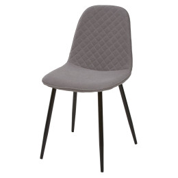 Стул LION PK-09 серый, ткань микрофибра М-City