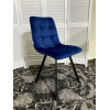 Стул CHILLI SQUARE BLUVEL-86 NAVY BLUE, велюр М-City