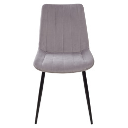 Стул FLIP серый, велюр G108-33 М-City