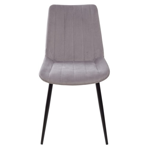 Стул FLIP серый, велюр G108-33 М-City