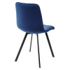 Стул CHILLI SQUARE BLUVEL-86 NAVY BLUE, велюр М-City