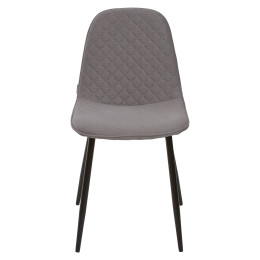 Стул LION PK-09 серый, ткань микрофибра М-City