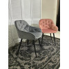 Стул BREEZE BLUVEL-52 PINK/ черный каркас, велюр М-City