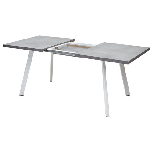 Стол BRICK M 120 Бетон Портленд/ Белый М-City