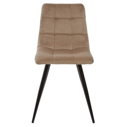 Стул TERAMO UF910-01 LATTE, велюр М-City