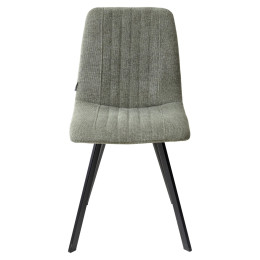 Стул ELVIS WZ2042-12 авокадо фактурный велюр / черный каркас М-City