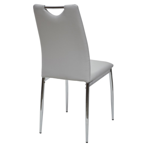 Стул COMFORT 999 PU#613 светло-серый, экокожа М-City
