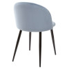 Стул MELODY пудровый синий, велюр G108-56 М-City