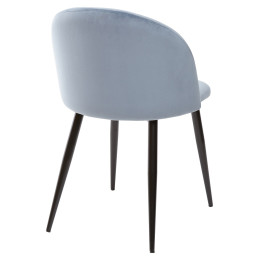 Стул MELODY пудровый синий, велюр G108-56 М-City