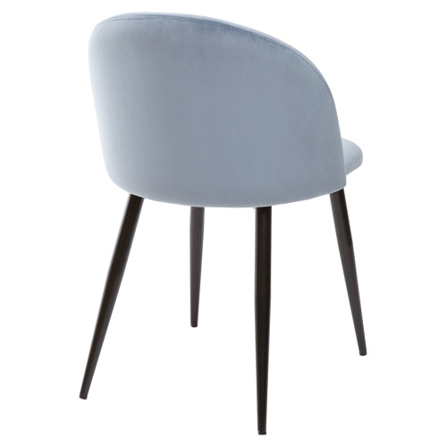 Стул MELODY пудровый синий, велюр G108-56 М-City