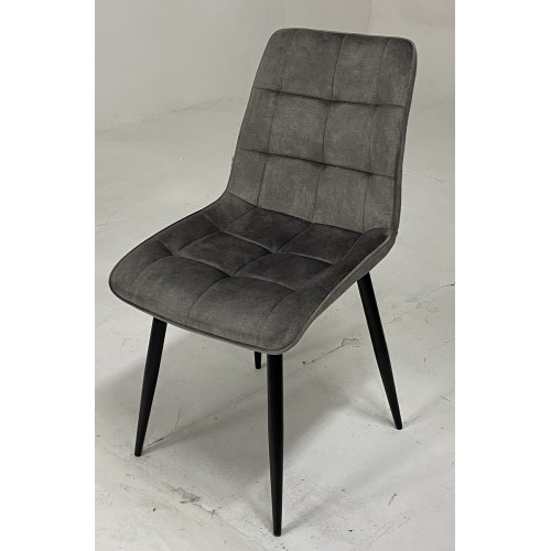 Стул CHIC PK6015-02 (VBP202) античный темно-серый, велюр М-City