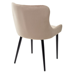 Стул SORREL бежевый, велюр G108-74 М-City