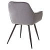 Стул MALTA BLUVEL-14 GREY, велюр M-City
