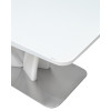 Стол FREYA 160 WHITE GLASS белый глянец М-City