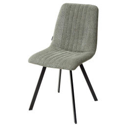 Стул ELVIS WZ2042-12 авокадо фактурный велюр / черный каркас М-City