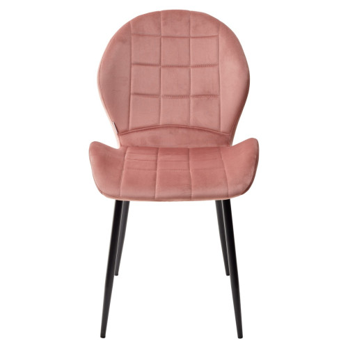 Стул FLOWER BLUVEL-52 PINK, велюр М-City