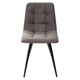 Стул CHILLI-Q графит #14, велюр / черный каркас М-City