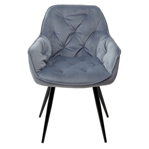 Стул HOLLA BLUVEL-06 BLUE, велюр M-City