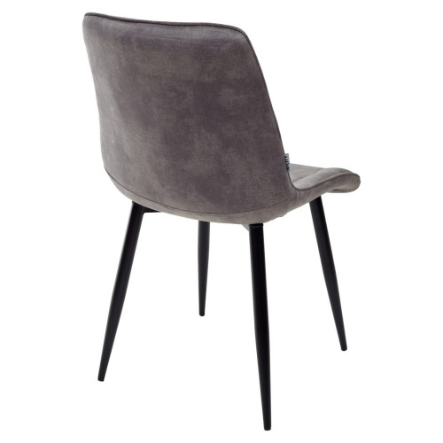 Стул CHIC PK6015-02 (VBP202) античный темно-серый, велюр М-City