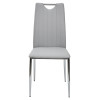 Стул COMFORT 999 PU#613 светло-серый, экокожа М-City