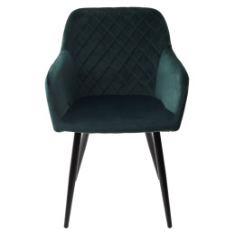 Стул BRANDY BLUVEL-78 зеленый/ черный каркас, М-City