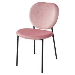 Стул MOD G062-78 розовый, велюр M-City