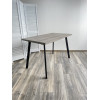 Стол ФИН 120 Дуб Шерман серый/ черный каркас М-City