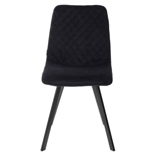 Стул DAIQUIRI BLUVEL-19 BLACK, велюр М-City