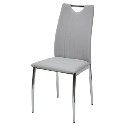 Стул COMFORT 999 PU#613 светло-серый, экокожа М-City