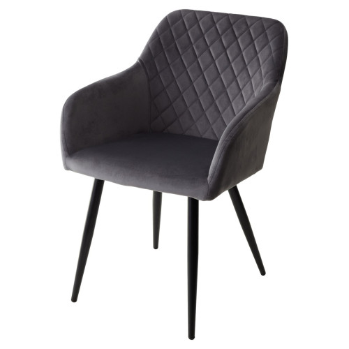 Стул BRANDY BLUVEL-14 серый/ черный каркас, М-City