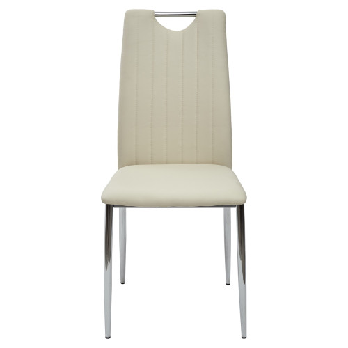 Стул COMFORT 999 PU#614 кремовый, экокожа М-City