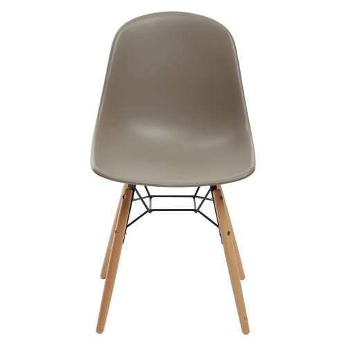 Стул BONNIE 292-DPP темно-серый с деревянными ножками М-City